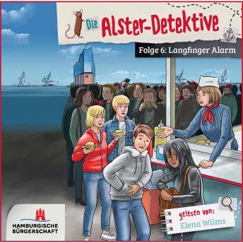 [German] - Alster-Detektive Folge 6 - Langfinger Alarm (Hörbuch ungekürzt): Gelesen von Elena Wilms