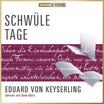 [German] - Schwüle Tage: Novelle