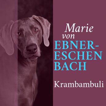 [German] - Krambambuli: Eine Novelle