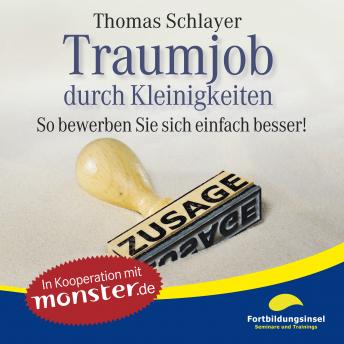 [German] - Traumjob durch Kleinigkeiten: So bewerben Sie sich einfach besser!