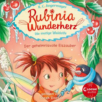 [German] - Rubinia Wunderherz, die mutige Waldelfe (Band 5) - Der geheimnisvolle Eiszauber: Magisches Hörbuch über Natur, Tiere und Freundschaft für Kinder