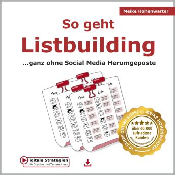 [German] - So geht Listbuilding: …ganz ohne Social Media Herumgeposte