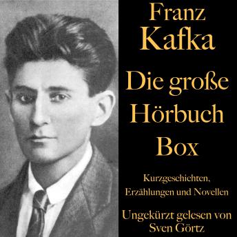 Franz Kafka: Die große Hörbuch Box: Kurzgeschichten, Erzählungen und Novellen, Audio book by Franz Kafka