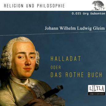 [German] - Halladat oder das rothe Buch