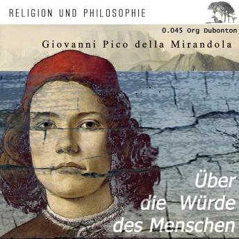 [German] - Über die Würde des Menschen