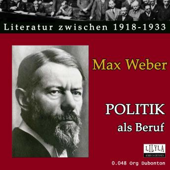 [German] - Politik als Beruf