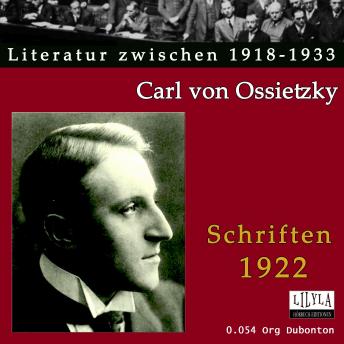 [German] - Schriften 1922
