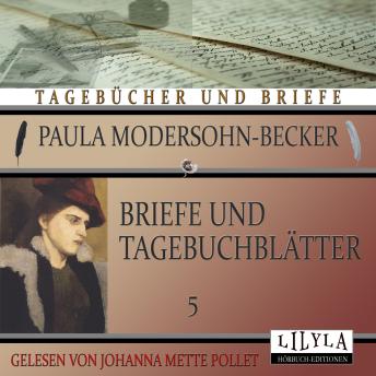 [German] - Briefe und Tagebuchblätter 5: Herausgegeben und biographisch eingeführt von S. D. Gallwitz, Kurt Wolff Verlag A.-G. Berlin, 1920