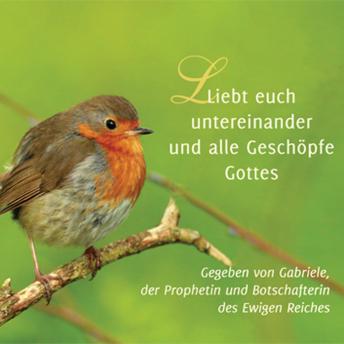 [German] - Liebt euch untereinander und alle Geschöpfe Gottes