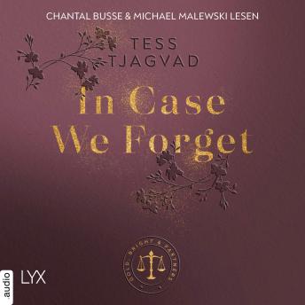 [German] - In Case We Forget - Gold, Bright & Partners, Teil 3 (Ungekürzt)