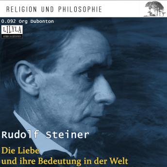 [German] - Die Liebe und ihre Bedeutung in der Welt: Vortrag