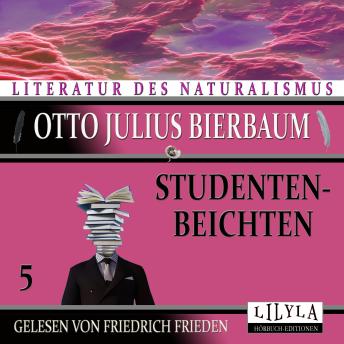 [German] - Studentenbeichten 5: Tolutolo oder wie Emil Türke wurde.