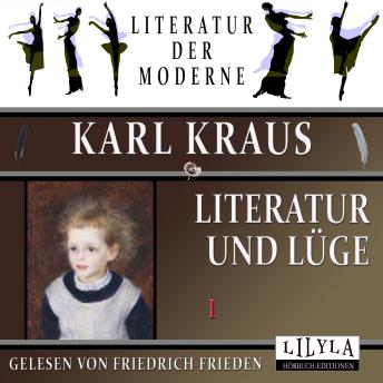 [German] - Literatur und Lüge 1: Die Büchse der Pandora, Notizen, Die Maisonne einer Septemberlebens, Ihre Freundschaft mit Ibsen, Der Bulldog.