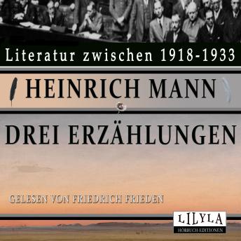[German] - Drei Erzählungen: Drei Minuten Roman, Ein Gang vors Tor, Fulvia.