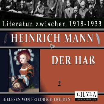 [German] - Der Haß 2: Das Bekenntnis, Nachher auch eine Revolution.