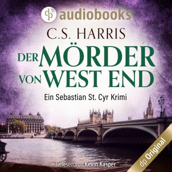 [German] - Der Mörder von West End - Sebastian St. Cyr-Reihe, Band 3 (Ungekürzt)