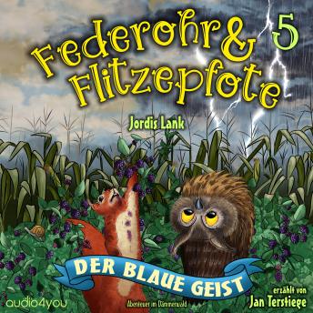 [German] - Federohr und Flitzepfote 5 - Der blaue Geist: Ein rätselhaftes Abenteuer im Dämmerwald