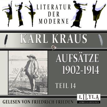 [German] - Aufsätze 1902-1914 - Teil 14