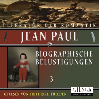 [German] - Biographische Belustigungen 3