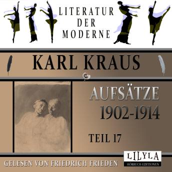 [German] - Aufsätze 1902-1914 - Teil 17