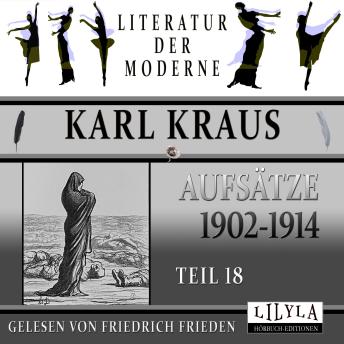 [German] - Aufsätze 1902-1914 - Teil 18