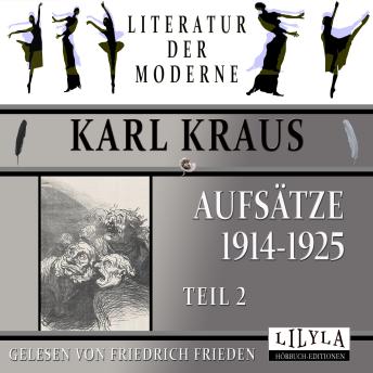 [German] - Aufsätze 1914-1925 - Teil 2
