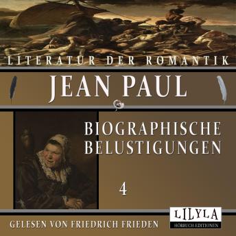 [German] - Biographische Belustigungen 4