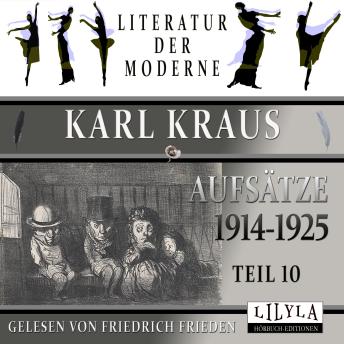 [German] - Aufsätze 1914-1925 - Teil 10