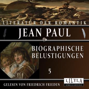 [German] - Biographische Belustigungen 5