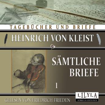[German] - Sämtliche Briefe 1