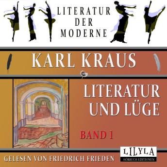 [German] - Literatur und Lüge - Band 1