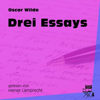 [German] - Drei Essays (Ungekürzt)