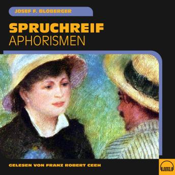 [German] - Spruchreif: Aphorismen