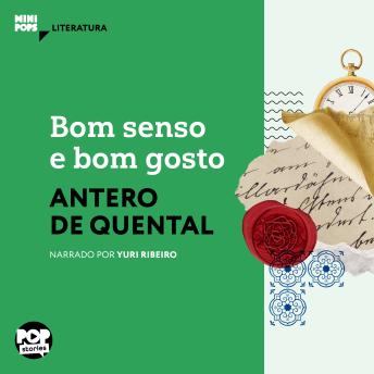 [Portuguese] - Bom senso e bom gosto