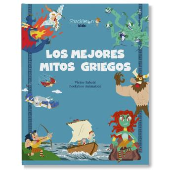 [Spanish] - Los mejores mitos griegos: Un audiolibro con las 22 historias más famosas de la mitología griega.