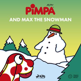 Pimpa and Max the snowman