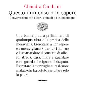 [Italian] - Questo immenso non sapere: Conversazioni con alberi, animali e il cuore umano