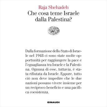 [Italian] - Che cosa teme Israele dalla Palestina?