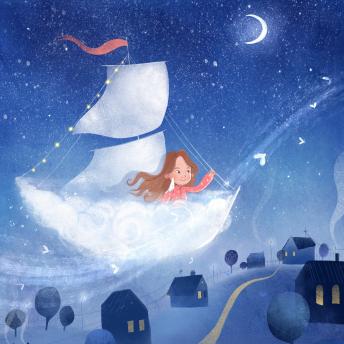 The dream of the Moon girl: Bedtime story for children