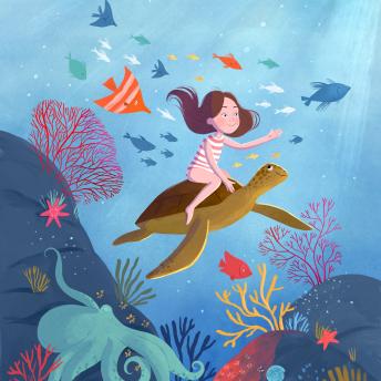 Moon girl in the underwater kingdom: Bedtime story for children - Marina B episode artwork