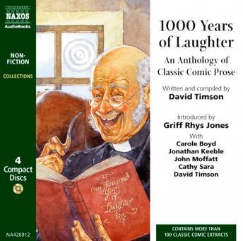 1,000 Years of Laughter, Audio book by David Timson