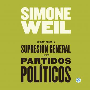 [Spanish] - Apuntes sobre la supresión general de los partidos políticos