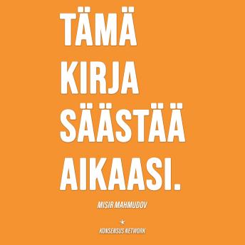 [Finnish] - Tämä kirja säästää aikaasi
