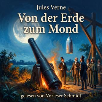 [German] - Von der Erde zum Mond: Roman