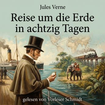 [German] - Reise um die Erde in achtzig Tagen: Roman