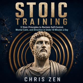 Stoic Training: 5 Stoic Principles to Reclaim Self-Control, Mental Calm, and Direction in Under 10 Minutes a Day