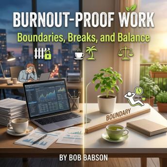 Burnout‑Proof Work: Boundaries, Breaks, and Balance