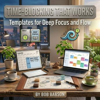 Time‑Blocking That Works: Templates for Deep Focus and Flow