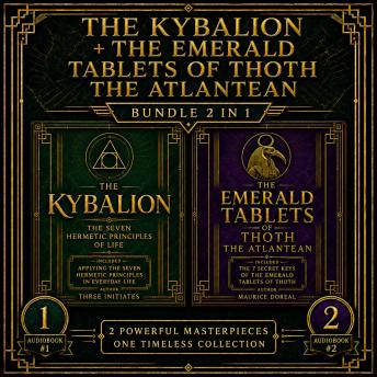 The Kybalion + The Emerald Tablets of Thoth the Atlantean: Bundle 2 in 1: Two Timeless Works of Hermetic Wisdom