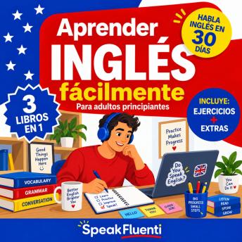 [Spanish] - Aprender Inglés Fácilmente Para Adultos Principiantes: 3 Libros en 1: Método Comprobado para Hablar Inglés con Confianza en Menos de 30 Días